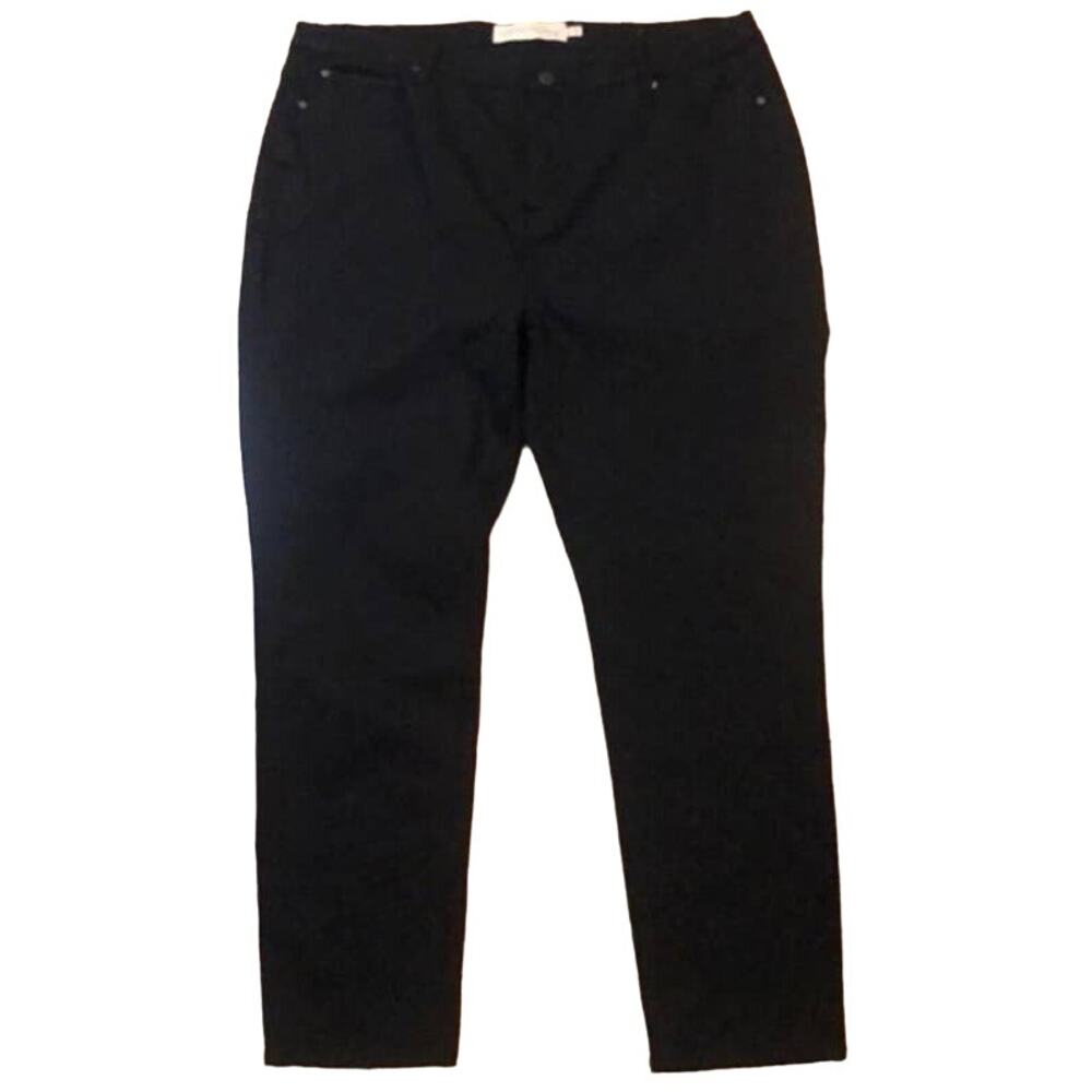 Soft Surroundings Black Jeans Sz 22W